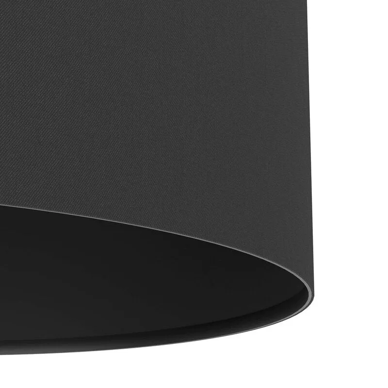 B-Ware Eglo Stehleuchte Stehlampe Maserlo Standleuchte Höhe 151 cm Stoff/Stahl schwarz