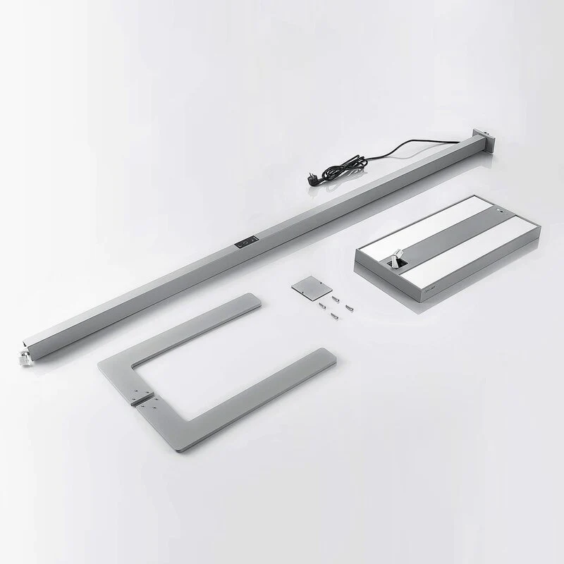 B-Ware Arcchio Stehleuchte Standlampe LED Logan Sensor Dimmer silber universalweiß