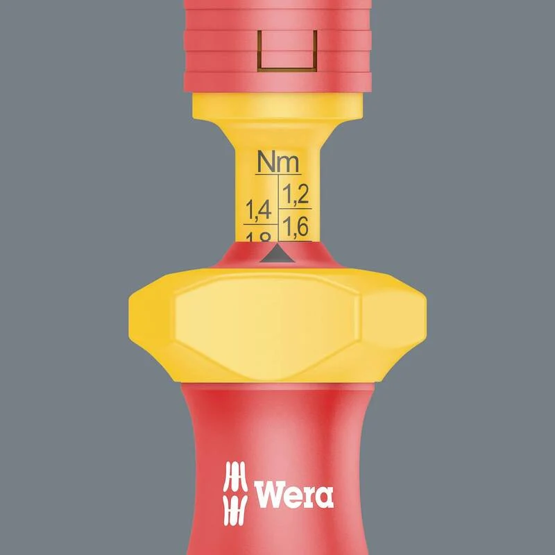 B-Ware Wera Drehmomentschraubendreher Schraubendreher VDE 16-teilig 1,2-3,0 Nm extra