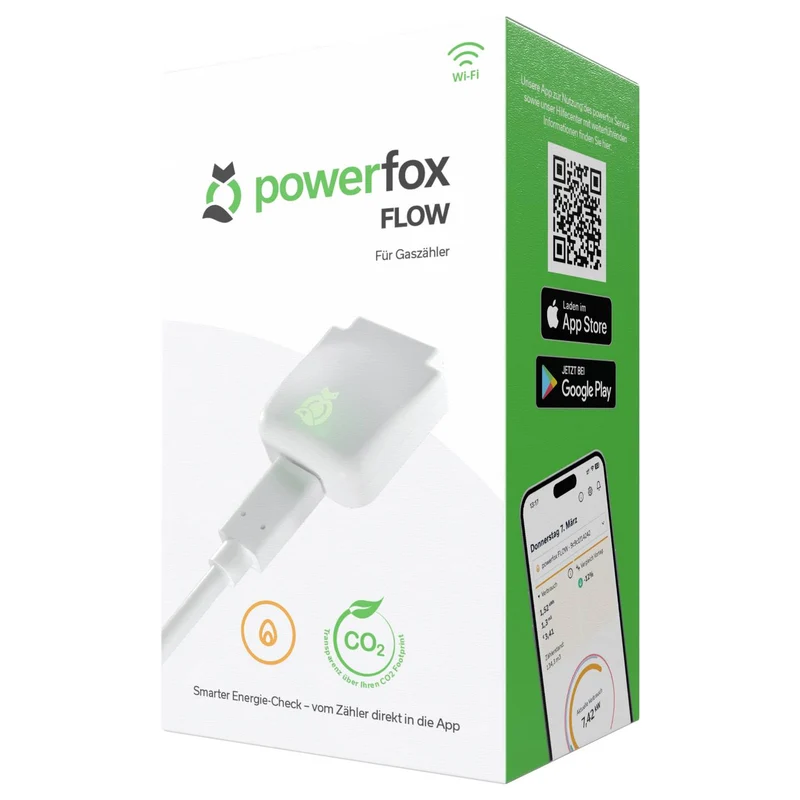 B-Ware Powerfox Energiekostenmessgerät Zähler FLOW Volumen Alarmfunktion Datenlogger