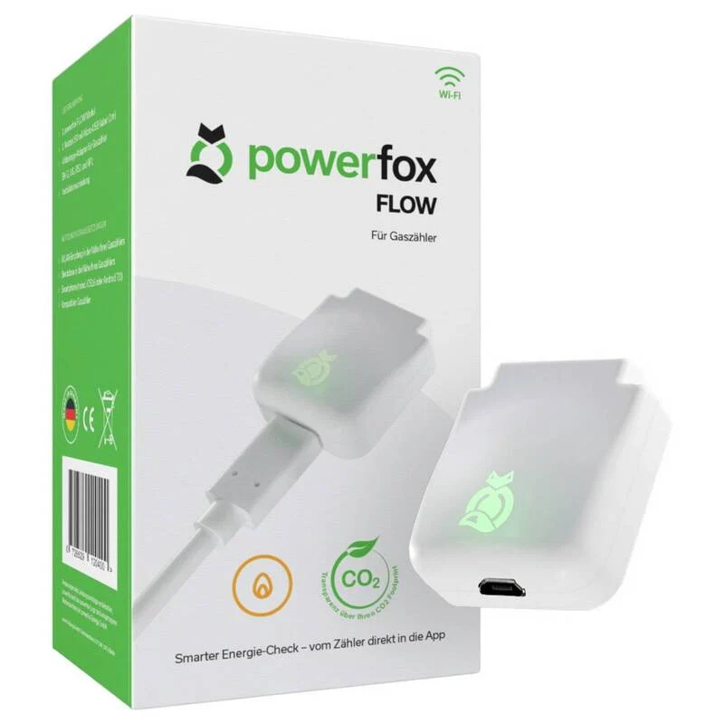 B-Ware Powerfox Energiekostenmessgerät Zähler FLOW Volumen Alarmfunktion Datenlogger