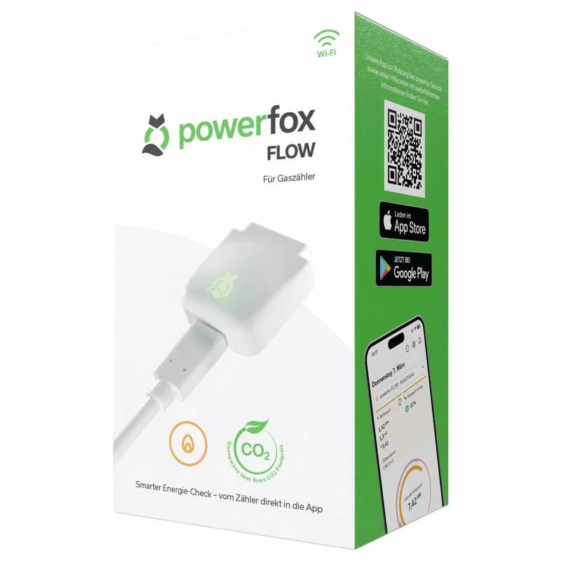 B-Ware Powerfox Energiekostenmessgerät Zähler FLOW Volumen Alarmfunktion Datenlogger