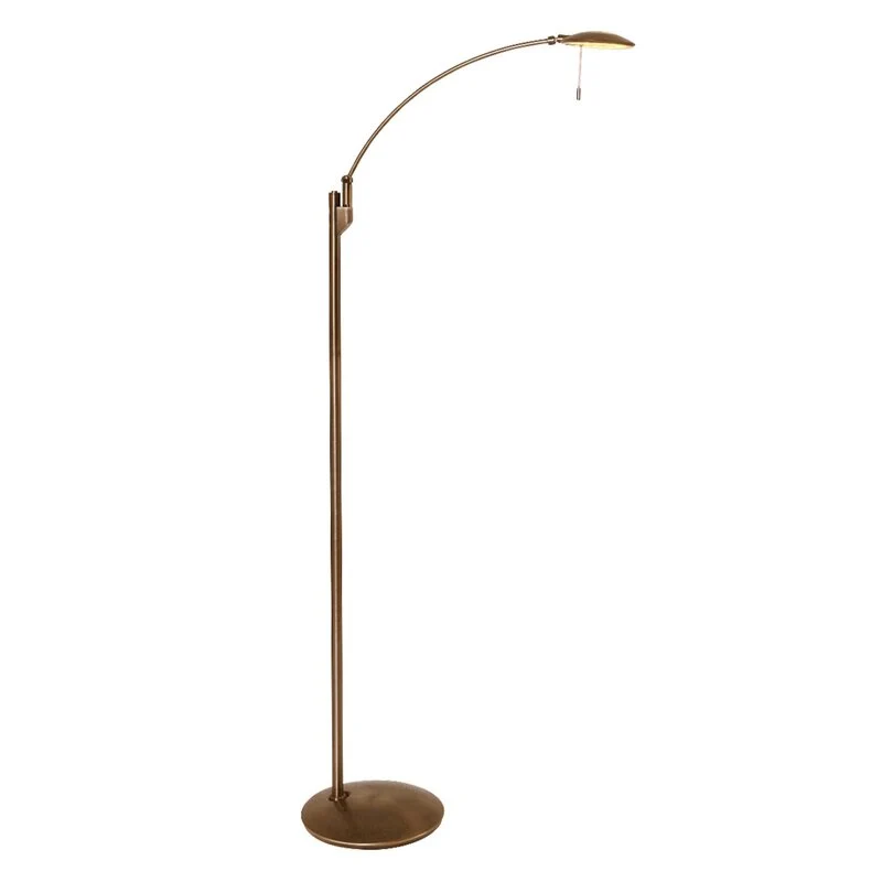 B-Ware Steinhauer Stehlampe Stehleuchte LED Zenith bronze Dimmer Schalter höhenverstell