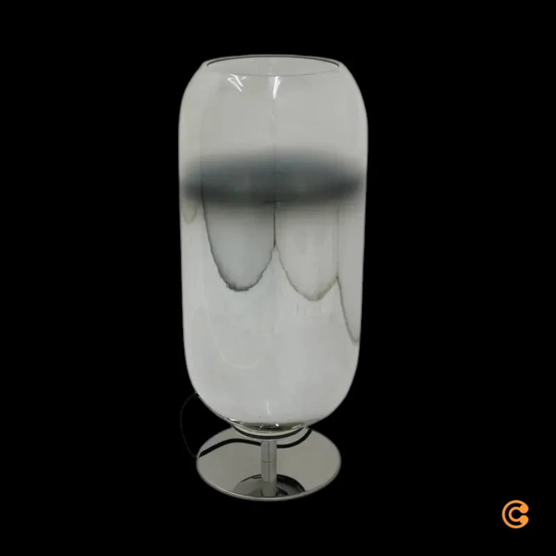 B-Ware Artemide Gople Tischlampe silber/silber Tischlampe Lampe Leuchte 20W LED 230V
