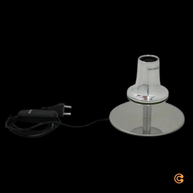 B-Ware Artemide Gople Tischlampe silber/silber Tischlampe Lampe Leuchte 20W LED 230V