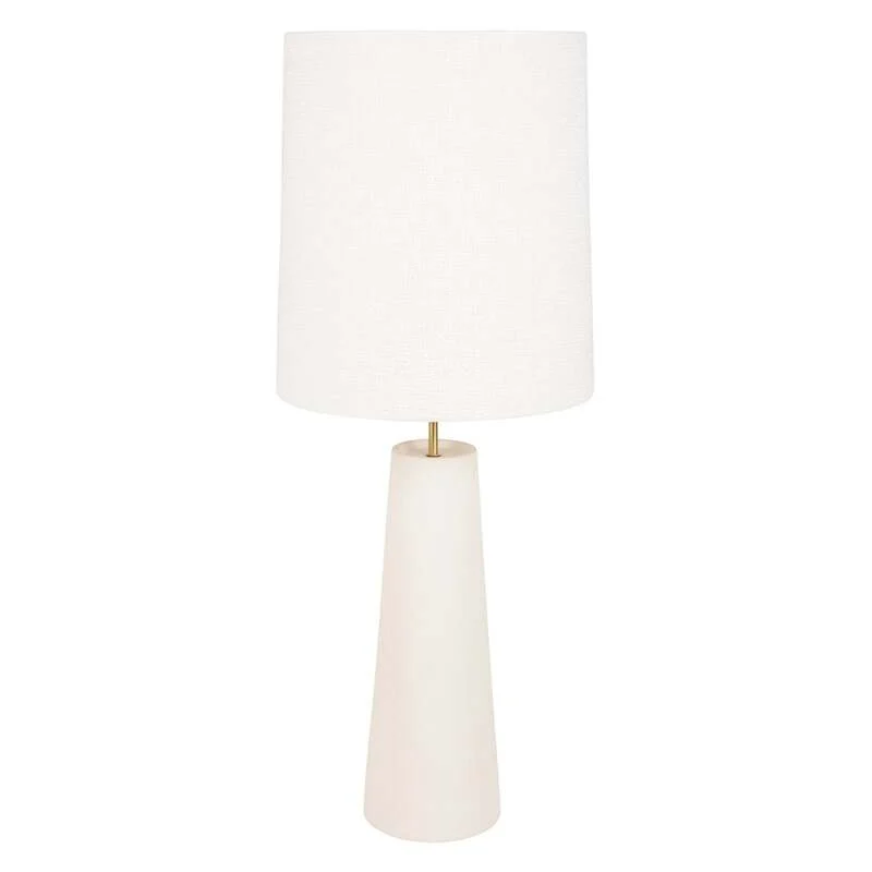 B-Ware MARKET SET Tischleuchte Lampe Keramikfuß weiß 101cm E27 Designer-Leuchte 60W