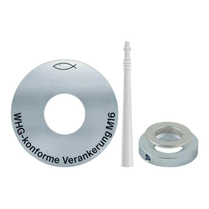 B-Ware fischer WHG Set Beton M12 R beschichtet Verfüllscheibe Kennzeichnung