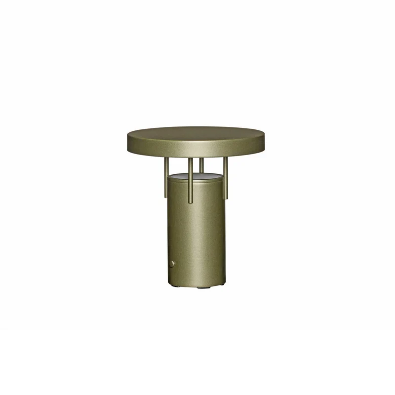 B-Ware Hübsch Tischlampe BringMe Mini LED Leuchte dimmbar dunkelgrün 20cm IP44 2700K