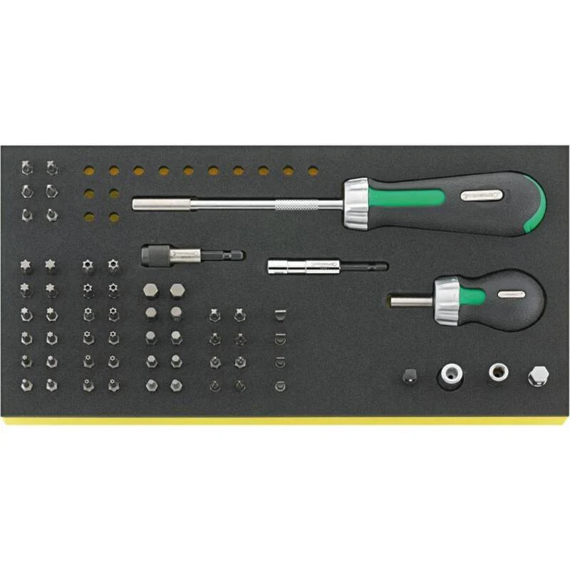 B-Ware Stahlwille Bit Ratschen-Sschraubendreher-Satz 60-teilig TCS 4008/8/52 Set