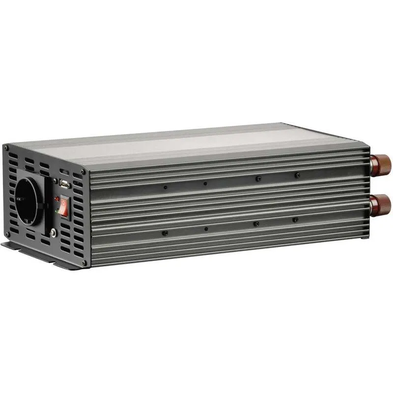 B-Ware VOLTCRAFT Wechselrichter Gerät Umwandler 2000 W 21-30 V/DC Schraubklemme