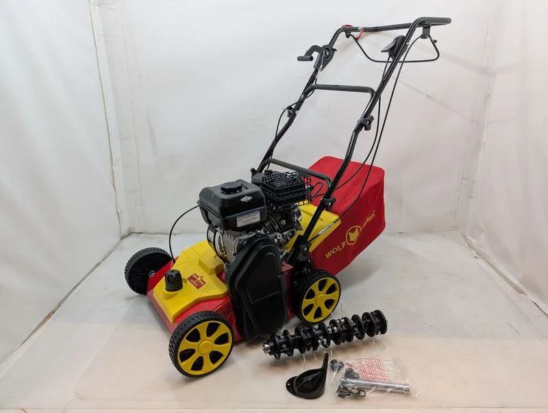 B-Ware WOLF-Garten Benzin-Vertikutierer VA 357 B Rasenlüfter Gartenpflege 2,4kW 35cm