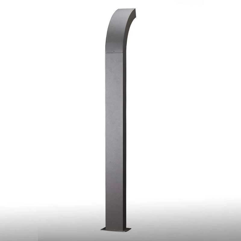 B-Ware Lucande Wegeleuchte Gartenleuchte Lennik LED Pollerleuchte anthrazit 100cm IP54