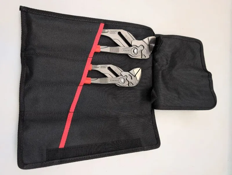 B-Ware Knipex Zangen-Set 3-teilig Kombizange Gripzange Wasserpumpenzange 330x115x48mm