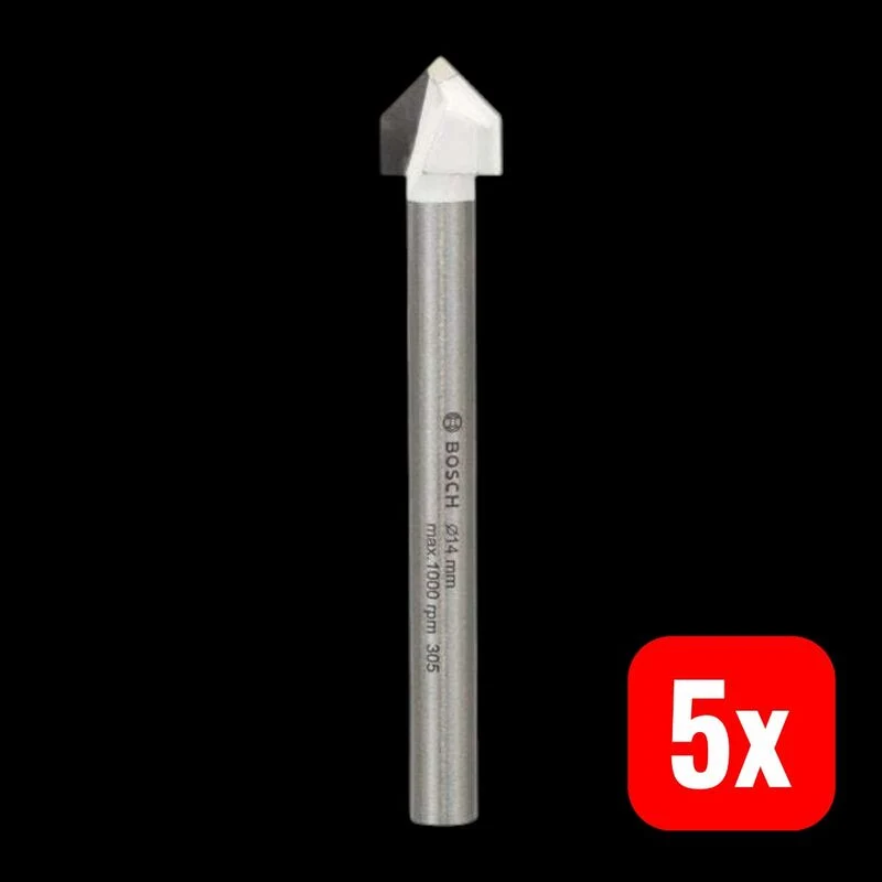 5x B-Ware Bosch Fliesenbohrer Bohrer CYL-9 Ceramic 14mm Betonbohrer 1 Stück 2608587167