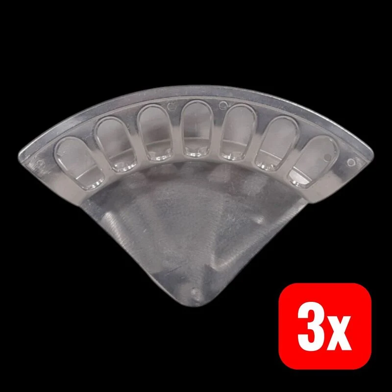 3x B-Ware MaKeDO Wandschlauchhalter Schlauchhalter Form A Alu Größe 1 Wandhalter 188x70 mm