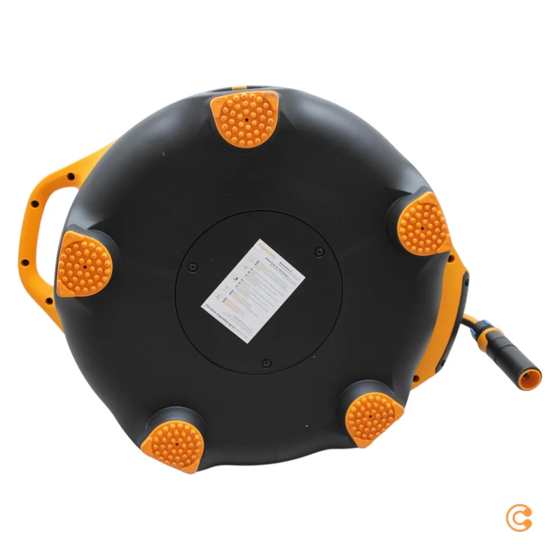 B-Ware Fiskars Schlauchbox Schlauchtrommel X-Series Waterwheel Automatisch XL Set