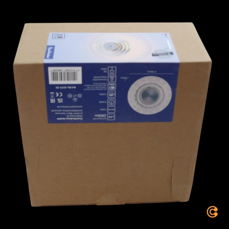 B-Ware Paul Neuhaus Wandleuchte Wandlampe LED Akku Glas Eisen transparent stahl dimm392