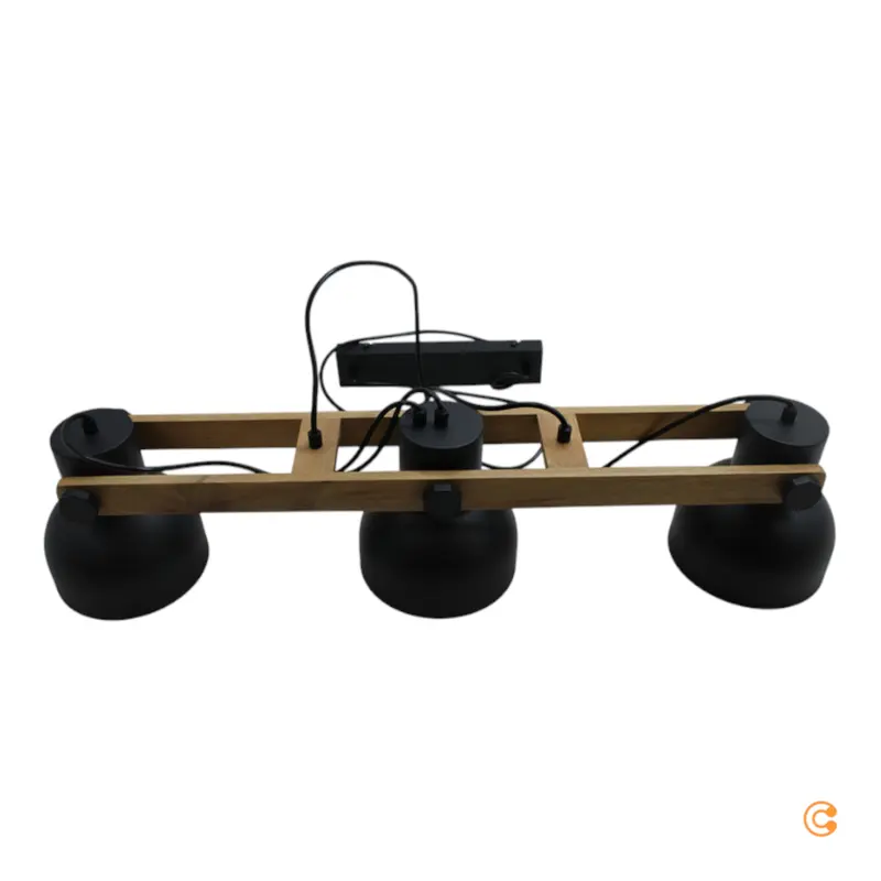 B-Ware JUST LIGHT Hängeleuchte Pendellampe Cup 2.0 schwarz Metall 3-flammig E27 mod11