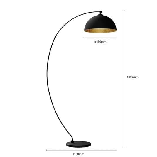 B-Ware Lindby Gebogene Stehleuchte Stehlampe Lampe Leuchte Jonera SIEHE TEXT/FOTO246