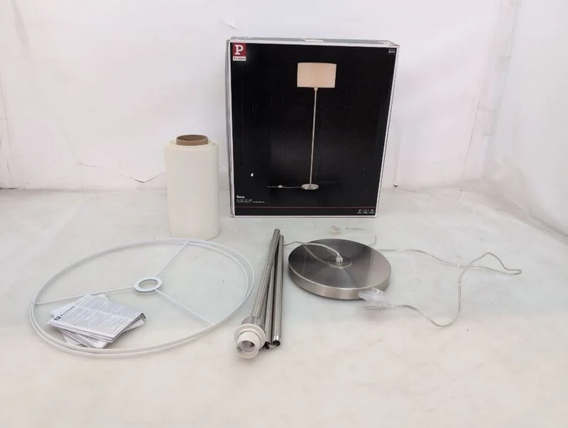 B-Ware Paulmann Stehleuchte Lampe Tessa LED Leuchte dimmbar creme 160cm Höhe 45cm Ø