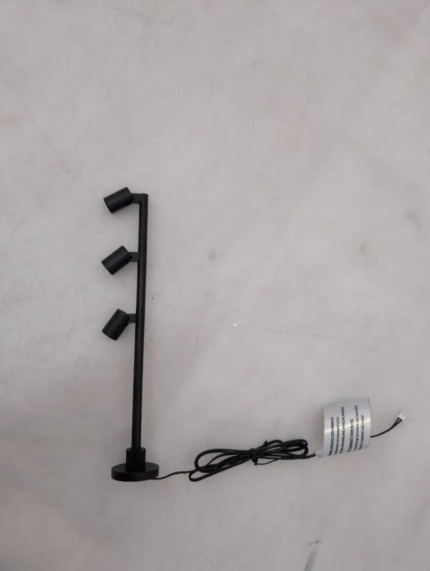 B-Ware Deko Light Spiegelleuchte Herculis Triple 688042 LED warmweiß drehbar schwarz