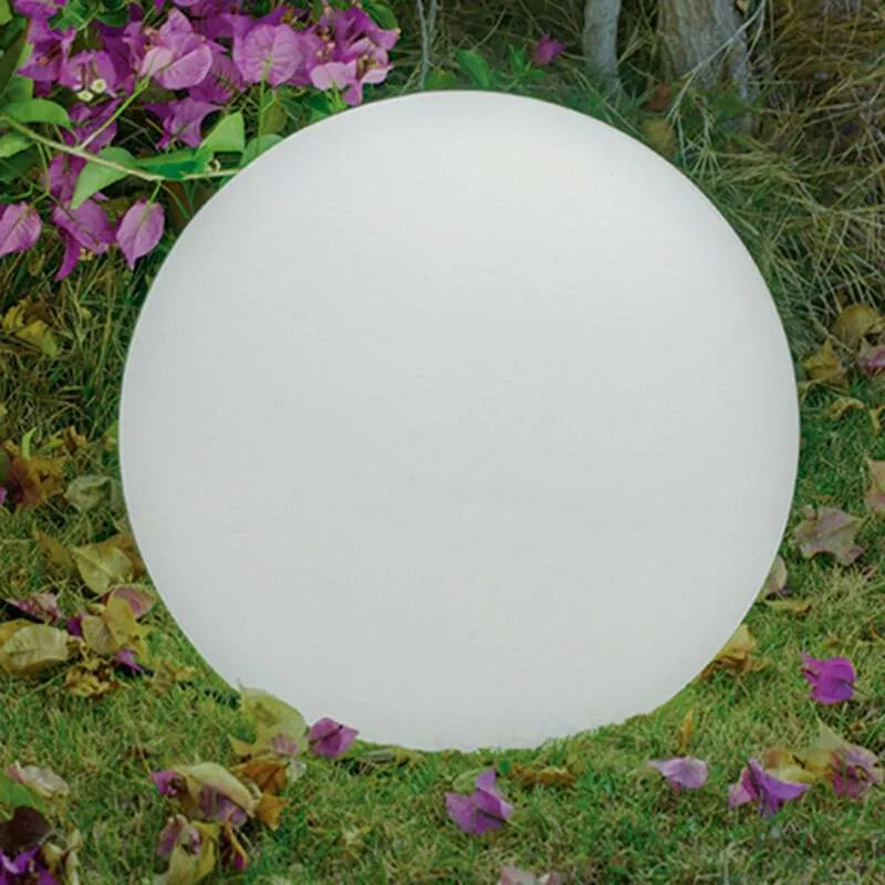 B-Ware Newgarden Gartenleuchte Buly LED Kugelleuchte Außenlampe Ø40cm weiß IP65