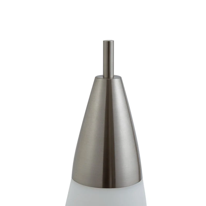 B-Ware Lucande Stehleuchte Standlampe LED Tarell weiß nickel dimmbar Wohnzimmerlampe