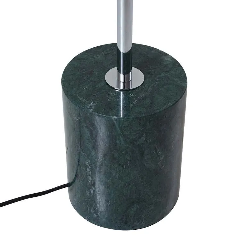 B-Ware Lindby Stehleuchte Standlampe Retro Standleuchte Marmor 130cm E27 grün Metall