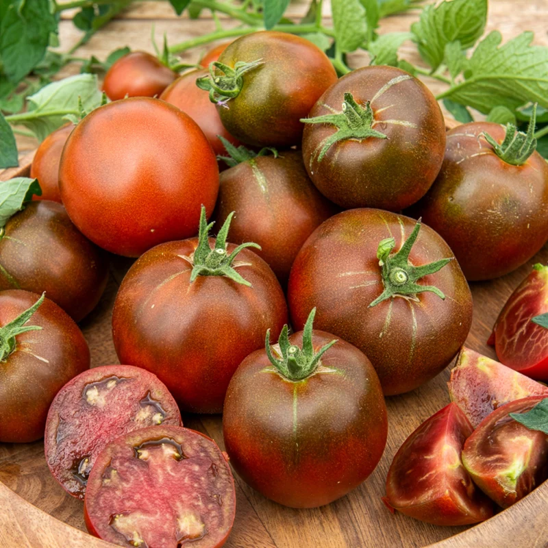 Schwarze Fleischtomate 'Noire Russe'