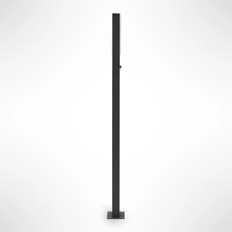 B-Ware Lucande LED Wegeleuchte Wegelampe Bewegungsmelder Virgalia Graphitgrau IP54 Auße
