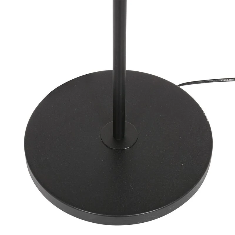 B-Ware Steinhauer Stang Stehleuchte Standlampe ohne Schirm schwarz Metall Schalter LED
