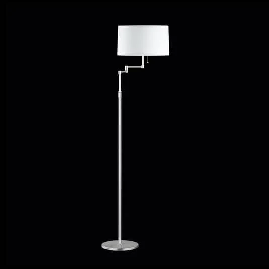 Hufnagel Loop Stehleuchte Stehlampe Lampe Leuchte weiß silber SIEHE TEXT/FOTO