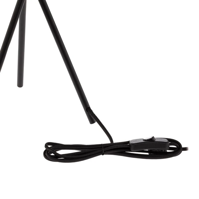 B-Ware Lindby Tischleuchte Soula Tischlampe Tischlicht Ø 26 cm beige Kunststoff E27