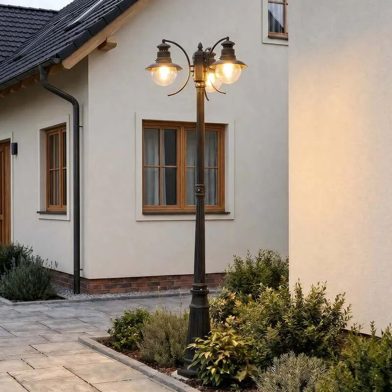 B-Ware Lindby Kandelaber Eddie Gartenleuchte Gartenlampe Lampe Leuchte SIEHE TEXT/FOTO