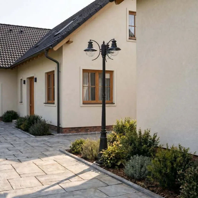 B-Ware Lindby Kandelaber Eddie Gartenleuchte Gartenlampe Lampe Leuchte SIEHE TEXT/FOTO
