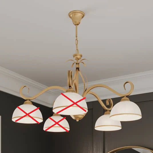B-Ware Euluna Pendelleuchte Wivara Pendellampe Lampe Leuchte Decke 5 SIEHE TEXT/FOTO