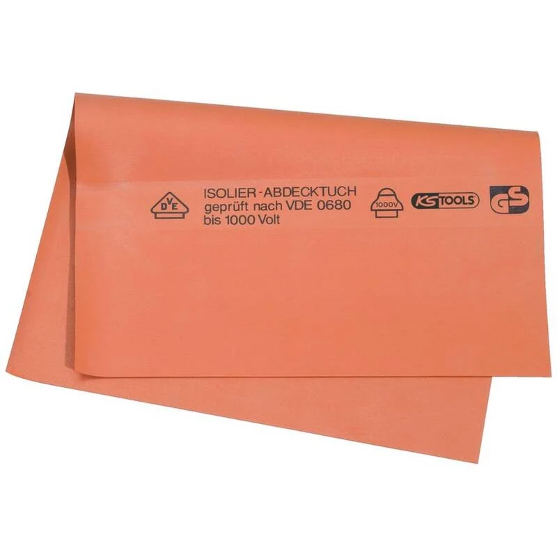 3x B-Ware KS Tools Gummi-Abdecktuch Schutzisolierung reißfest 130mm 1,6mm Außenanwendung