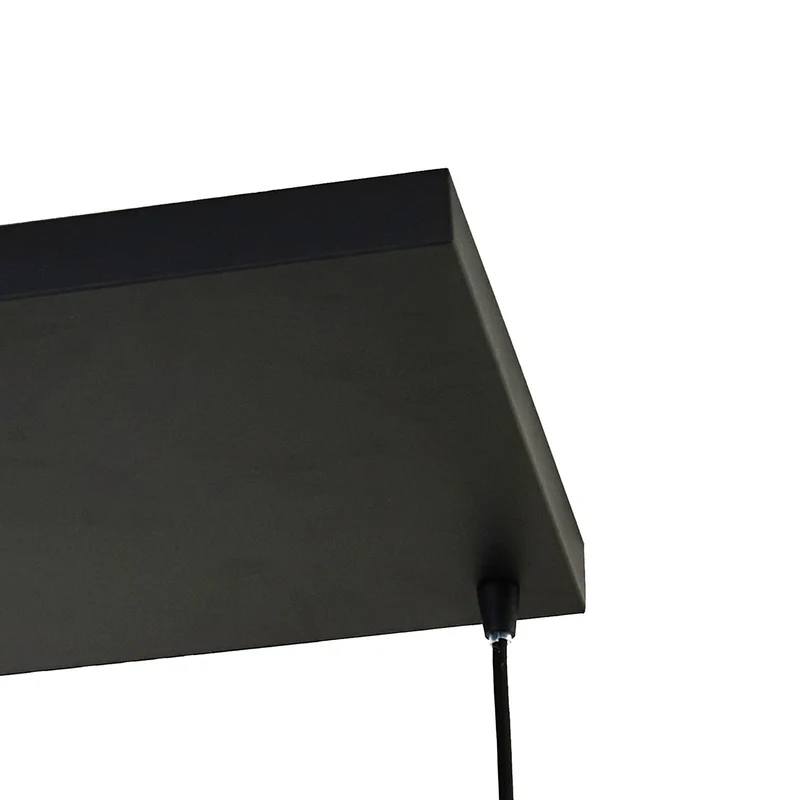 B-Ware Lindby Hängeleuchte Pendellampe Marla Glas rauchgrau 6fl 108cm E27 dimmbar240