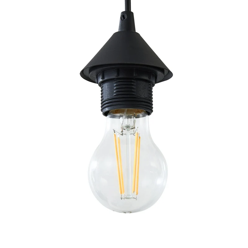 B-Ware Lindby Hängeleuchte Pendellampe Marla Glas rauchgrau 6fl 108cm E27 dimmbar240
