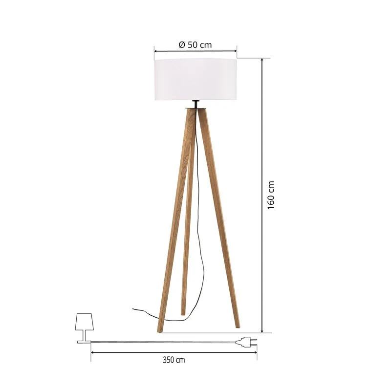 B-Ware Euluna Stehlampe Maira Stehleuchte Standleuchte Lampe Leuchte SIEHE TEXT/FOTO