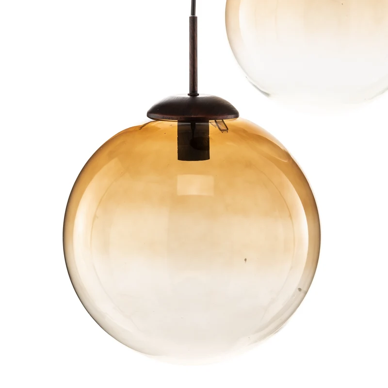 Globo Glas-Hängeleuchte Varus Hängeleuchte Lampe Leuchte amber SIEHE TEXT/FOTO