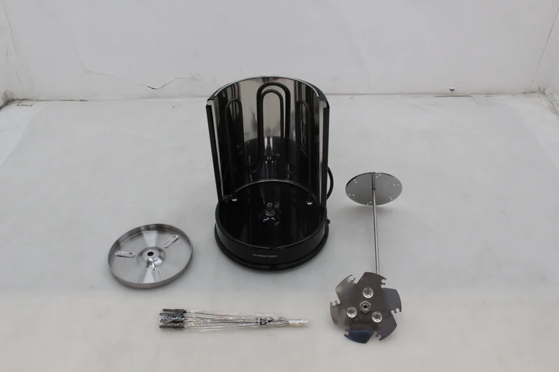 B-Ware GourmetMaxx 05914 Stand Dönergrill 1400 W mit Grillspieß Schwarz Edelstahl