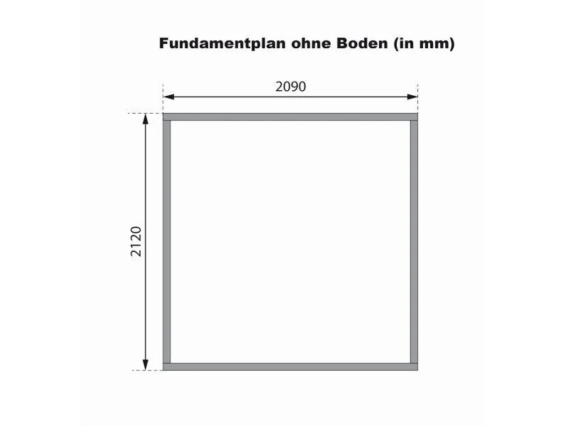 Norlinio Hybrid Gartenhaus Woodtallic 2, terragrau/anthrazit, inkl. Fußboden