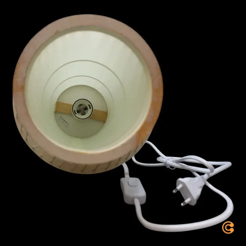 B-Ware Pauleen Woody Passion Tischleuchte Lampe Bambus natur Wohnzimmer Beleuchtung