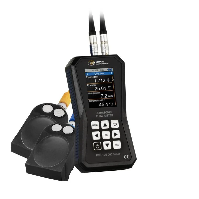 B-Ware Ultraschall Durchflussmessgerät Strömungsmesser PCE PCE-TDS 200 L Datenlogger