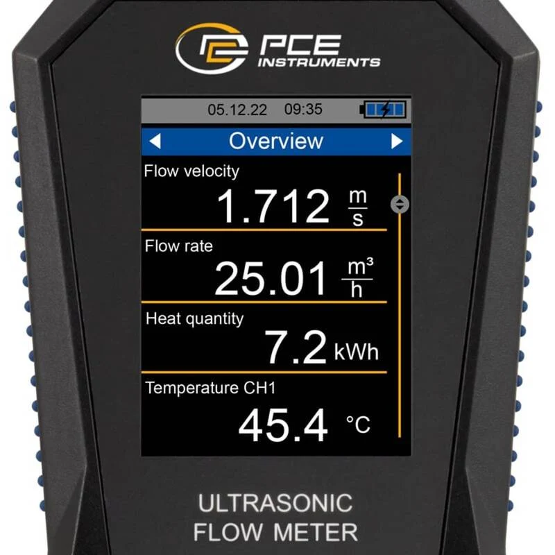B-Ware Ultraschall Durchflussmessgerät Strömungsmesser PCE PCE-TDS 200 L Datenlogger