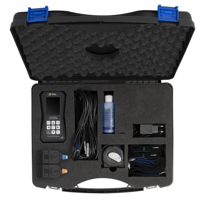 B-Ware Ultraschall Durchflussmessgerät Strömungsmesser PCE PCE-TDS 200 L Datenlogger