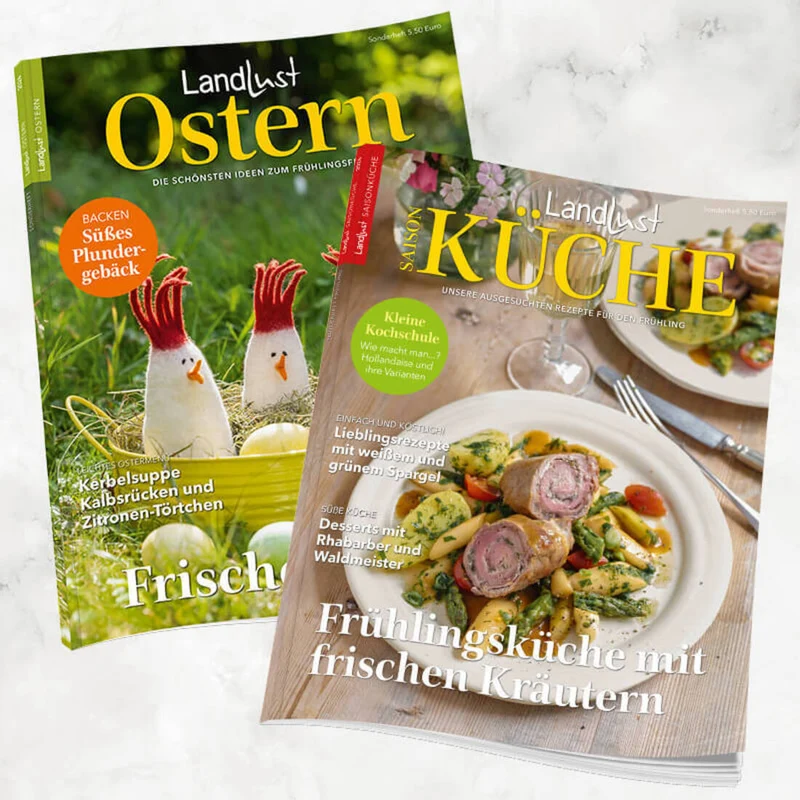 Landlust - Set Sonderheft Ostern 2026 und Sonderheft Frühlingsküche 2026