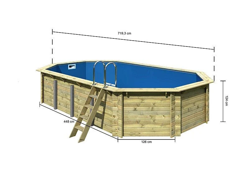 Karibu Pool Modell 5 Variante A