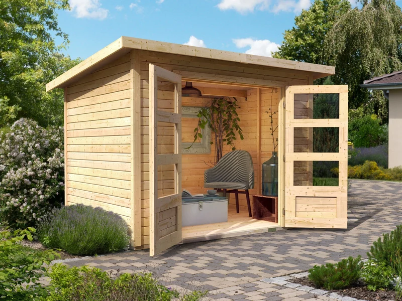 Norlinio Gartenhaus Stegen 3 natur
